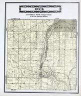 Rock Township, Janesville, Rock River, Afton, Rock County 1917